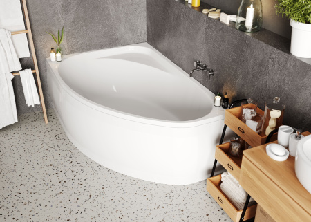 Акриловая ванна VAGNERPLAST HAPI 170x110 Left