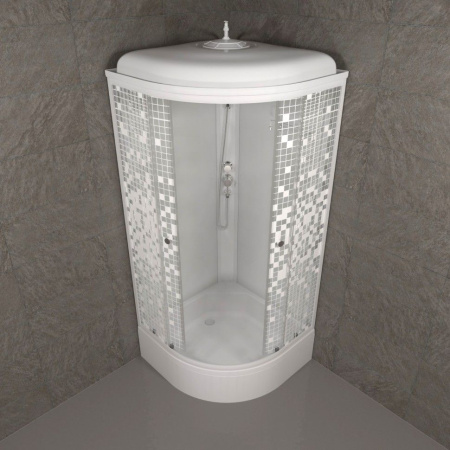 Душевая кабина Тритон Щ0000027250  Мозаика 90*90 В (ДН4)