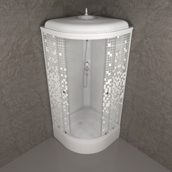 Душевая кабина Тритон Щ0000027250  Мозаика 90*90 В (ДН4)