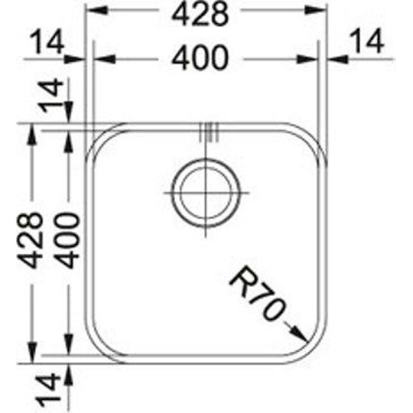 Мойка Franke SVX 110-40, 122.0336.231