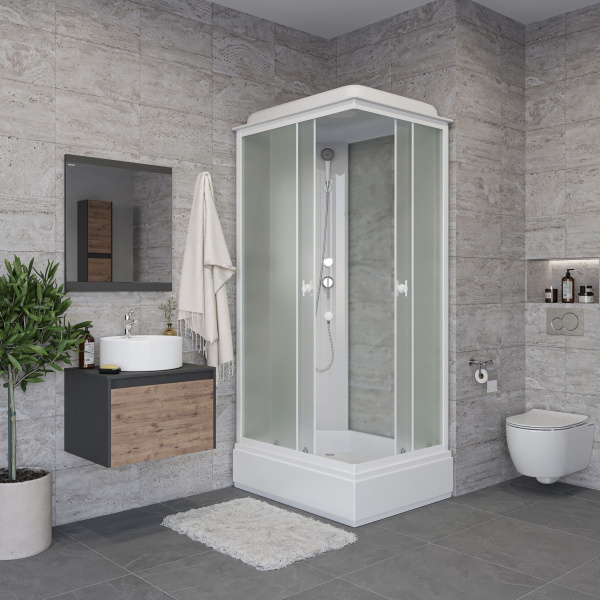 Душевая кабина Niagara Promo P120/90/26Q/MT (120х90х215) 4 места