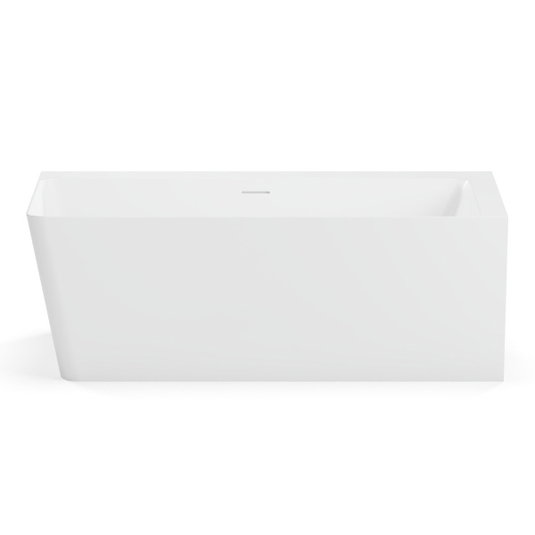 Ванна Турин ТУ-1600 R, Белый матовый (18), T [Solid Surface]