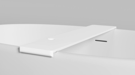 Полка для ванны Salini GABBIANO BASIC, RAL Classic, 1906202MF