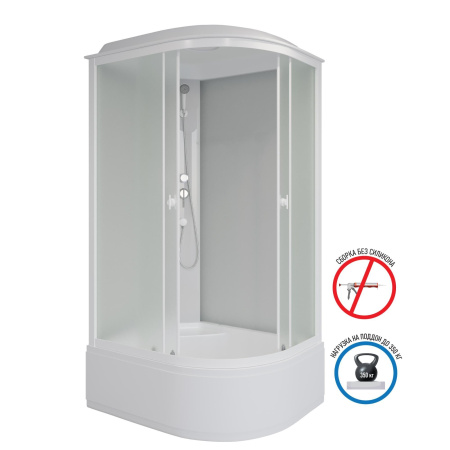 Душевая кабина Niagara Promo P90/70/40L/MT (90х70х215) 4 места