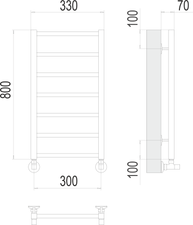 TERMINUS Контур П7 300х800