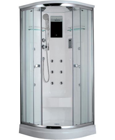 Душевая кабина Timo Lux T-7701  100*100*225, турецкая баня хамам