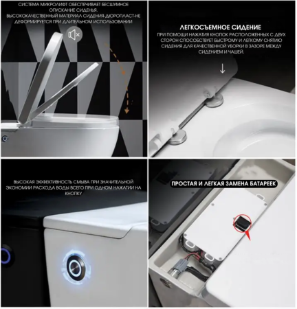 Унитаз ARGENTERA Aria Pulse подвесной с функцией импульсного смыва, БЕЗ РАМЫ (585х360х330) Ceruttispa CT10590