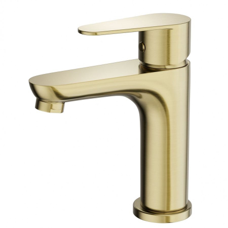 Смеситель для раковины WONZON & WOGHAND, Брашированное золото (WW-A40202-BG)