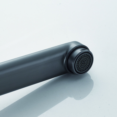 Смеситель для ванны Shevanik S8502T, оружейная сталь