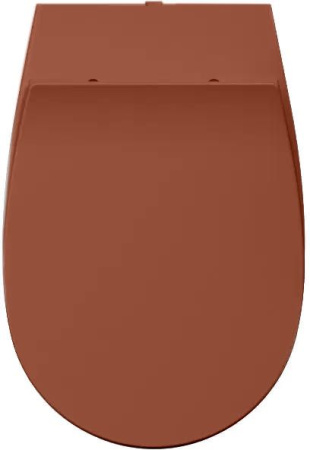 Сиденье для унитаза ISVEA Sentimenti Neo с крышкой с микролифтом терракотовый матовый 40D80548I-S