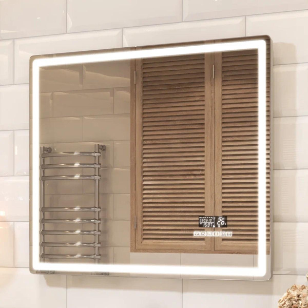 Зеркало VIGO Geometry Media voice 800