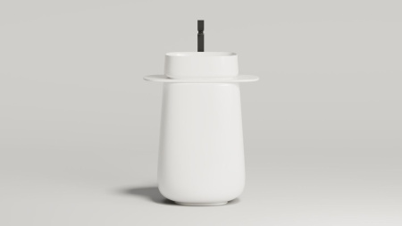 Раковина напольная Salini ORIENTE TOTEM, белый, 1303101M