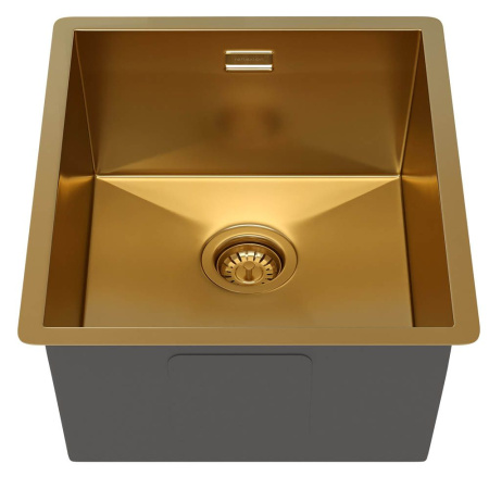 Кухонная мойка Reflexion Como RX2038GD брашированное золото