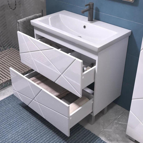 Тумба под раковину напольная VIGO Geometry 025, 80 см