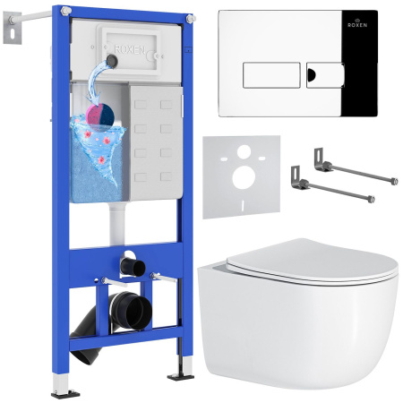 Комплект 6 в 1 Roxen StounFix Dual Fresh 964514 (состоит из: 710200, Caspia 410280CH, 530160-01)