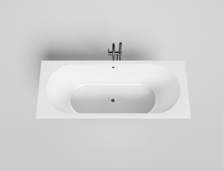 Ванна встраиваемая Salini ORNELLA AXIS 170x70 покраска по RAL полностью, S-Sense, глянцевый 104613GF