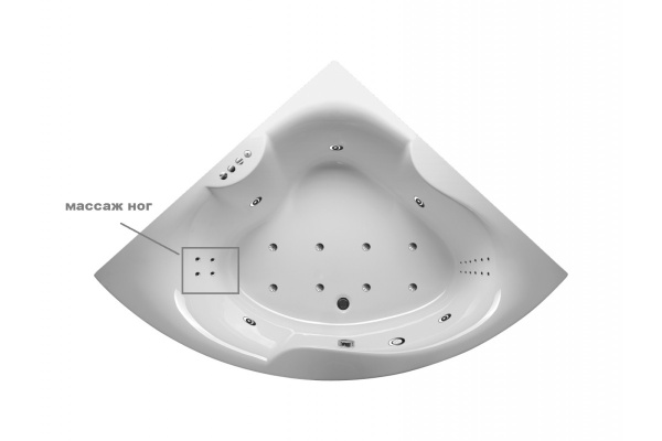 Опция ГМ Массаж ног ( 2 форсунки)