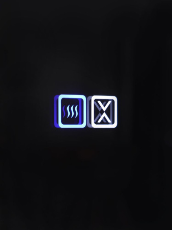 Зеркало Reflexion Blessed RF5446BL с фоновой подсветкой, к/с, диммером, антипаром 800х800