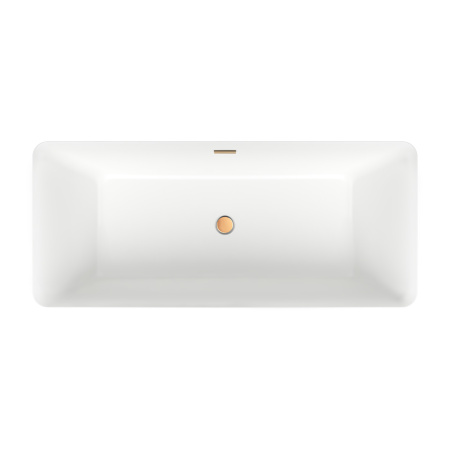 Акриловая ванна в наборе 4 в 1: отдельностоящая ванна, ножки, экран, слив-перелив Wellsee DeSire 231503004