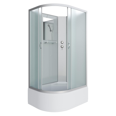 Душевая кабина Niagara Classic NG-2310-14RBK (120х80х200) высокий поддон(40см),стекло матовое