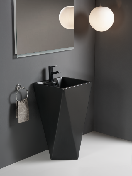 Раковина напольная WeltWasser WW LEERBACH 460 MT-BL