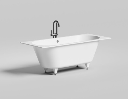 Ванна встраиваемая Salini ORNELLA AXIS 170x70 покраска по RAL полностью, S-Sense, глянцевый 104613GF