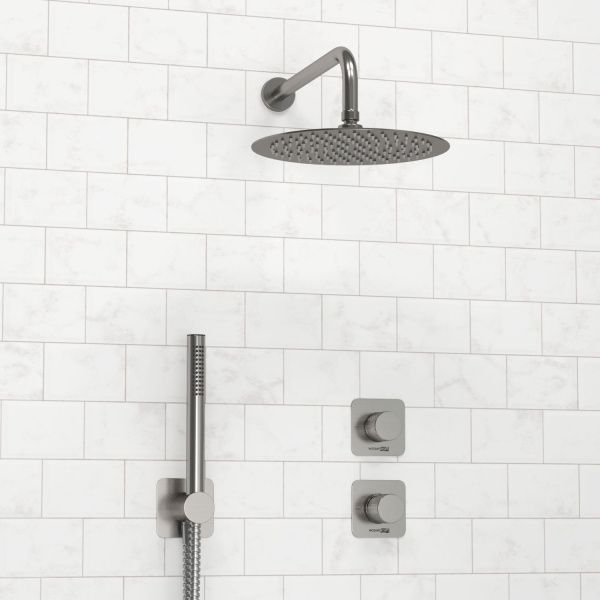 A6451.296.097.121.275.100.276  Встраиваемый комплект для душа WasserKRAFT с верхней душевой насадкой и лейкой