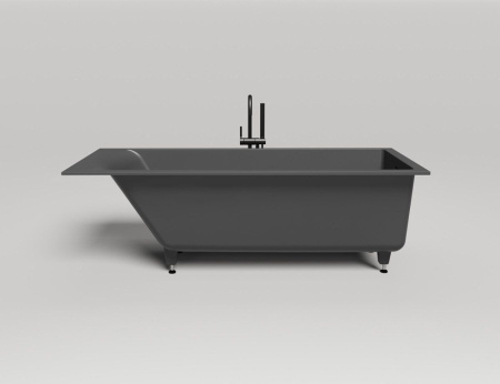 Ванна встраиваемая Salini CASCATA KIT 180x80, S-Sense, матовый белый 104513M