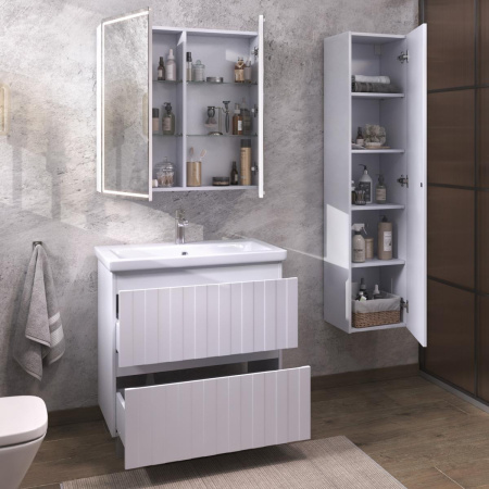 Тумба под раковину напольная VIGO Finlay tn.FIN.COM.80.2Y, 80 см