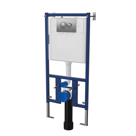 Инсталляция для подвесного унитаза Vincea VIS-450, 510х1000, цвет сине-белый