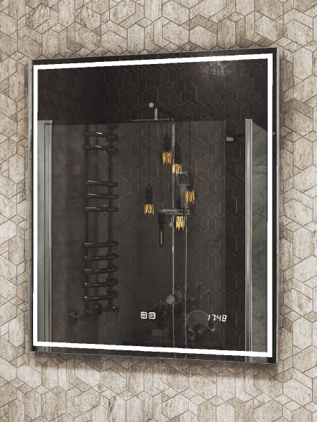 Зеркало VIGO Marta Luxe 600, 60 см