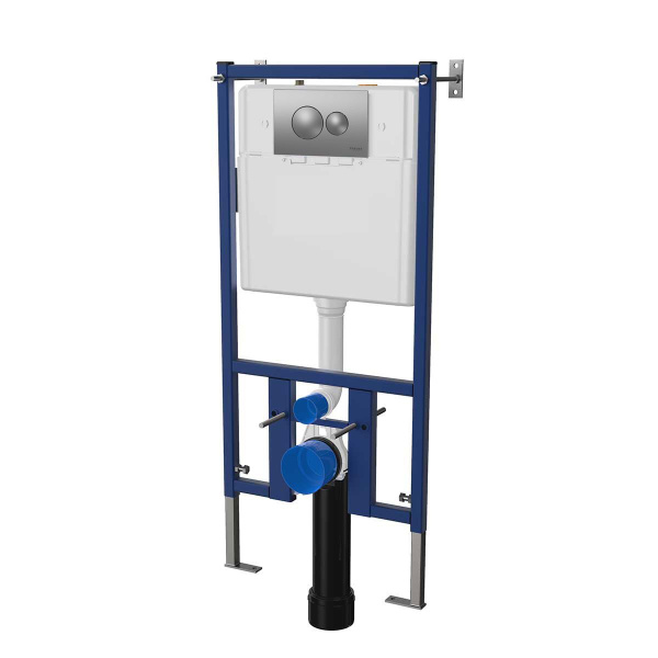 Инсталляция для подвесного унитаза Vincea VIS-450, 510х1000, цвет сине-белый