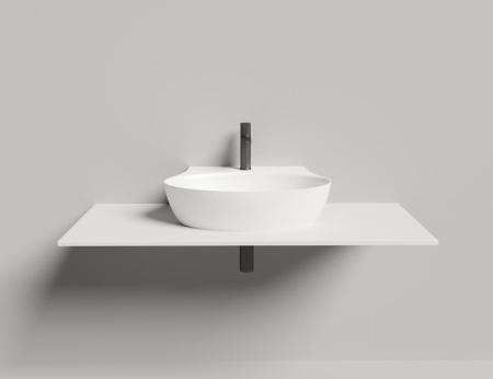 Раковина накладная Salini ALDA WALL 01, белый, 140321M