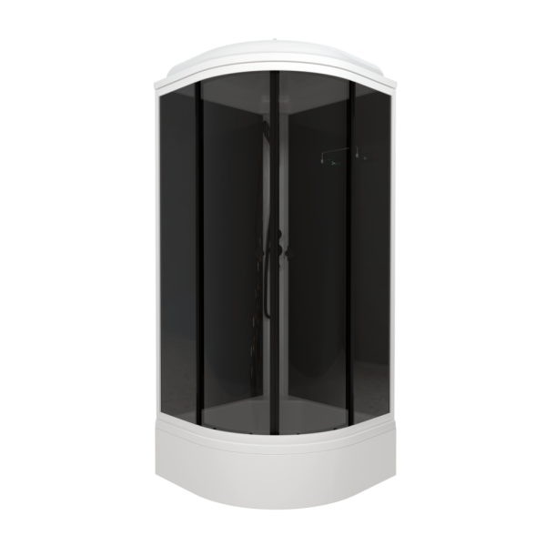 Душевая кабина Тритон Щ0000067303  Грэй-Блэк 90*90 В