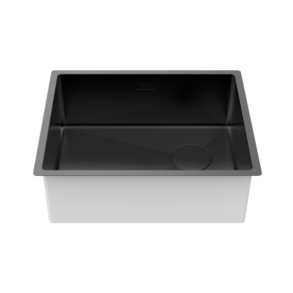 Мойка Paulmark NEXT-SKEW 54 UNI PM885444-MBN 440х540х200 мм, нержавеющая сталь, матовый черный