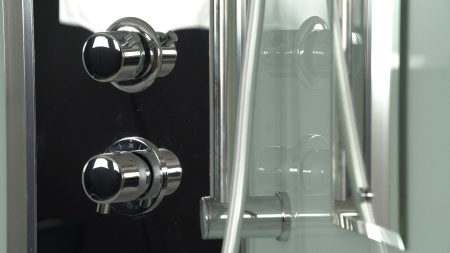 Душевая кабина Timo Comfort Т-8835 Fabric Glass  135*135*230+турецкая баня хамам