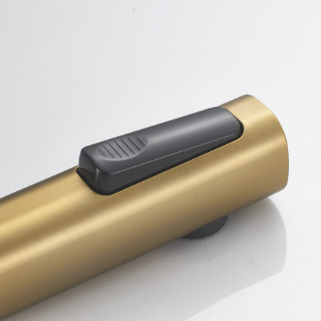 Гигиенический душ со смесителем Shevanik S9905G-1, золотой сатин