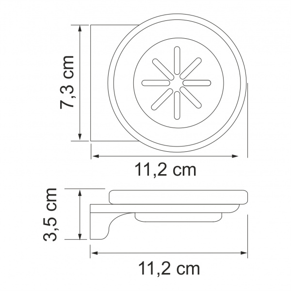 Мыльница WasserKRAFT Kammel K-8329