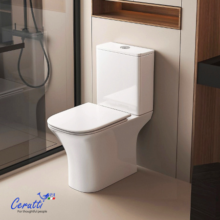 VETTORE Tornado унитаз напольный с бачком (650*340*790), смыв Tornado, CT11134 сиденье дюропласт с микролифтом быстросьемное Ceruttispa 