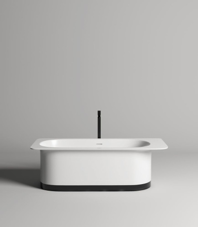 Ванна отдельностоящая Salini NINFEA 180x82, S-Stone, матовый белый 102721M