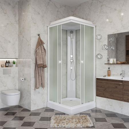 Душевая кабина Niagara Promo P90/13Q/MT (90х90х215) 3 места