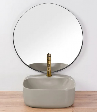 Умывальник Rea Luiza 42 Grey MAT U9610