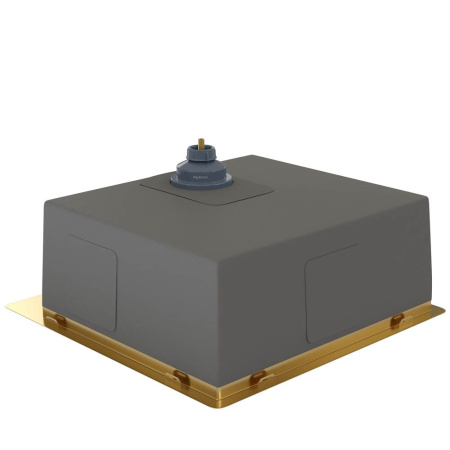 Кухонная мойка Reflexion Iseo RX2250GD брашированное золото