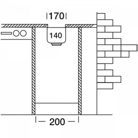 Кухонная мойка Kromevye Undermount EX 003