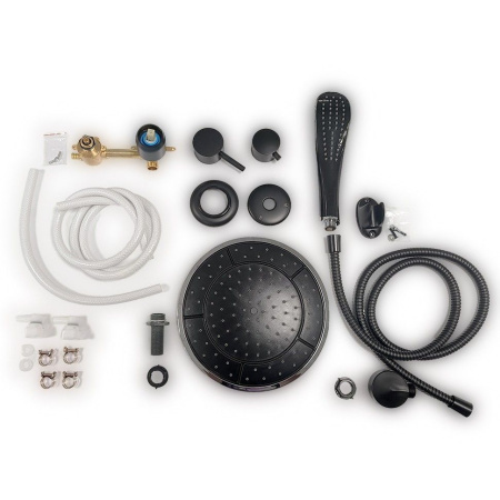 Душевая кабина Тритон Щ0000067302  Грэй-Блэк 90*90 А (ПД31)