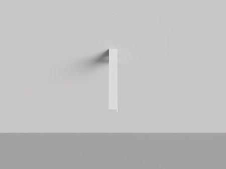 Кронштейн усиленный левый 450 мм комплект Salini цвет по RAL 1903305MF