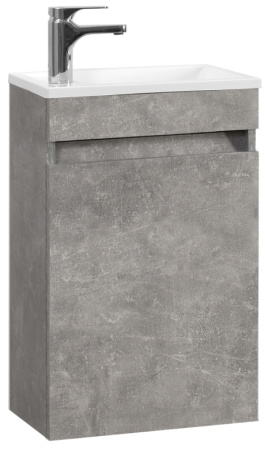 Тумба под умывальник Belux Мини НП 40 Бетон Чикого светло-серый