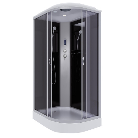 Душевая кабина Niagara Classic NG-3512-14LP (120х80х215) низкий поддон(13см),стекло тонированное,3 места