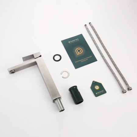 Смеситель для раковины Splenka S224.15.05, сатин