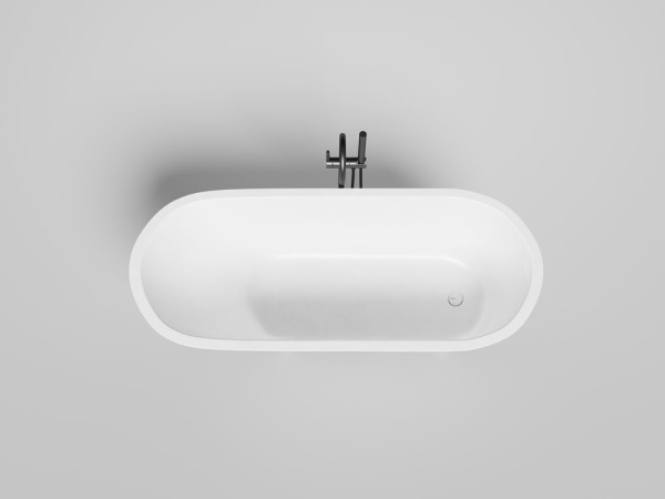 Ванна встраиваемая Salini ORNELLA KIT 170x75 покраска по RAL полностью, S-Stone, матовый 102421MF